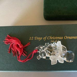 Marquis Waterford Crystal 1st In Series Ornament Partridge ONLY